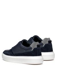 Geox Sneakersy U Deiven U465WA 02247 C4002 Granatowy. Kolor: niebieski. Materiał: skóra