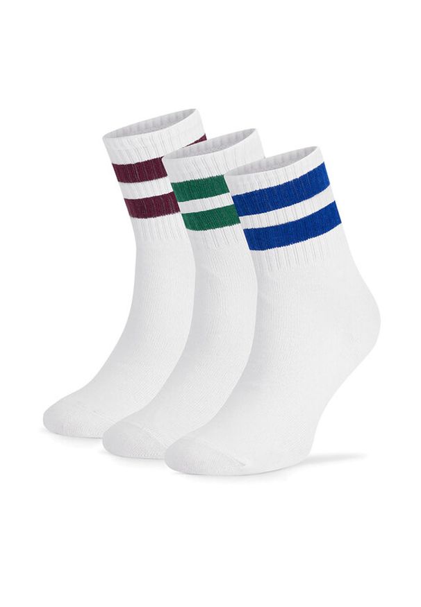 Sprandi Skarpety krótkie 0UB-002-AW24 (3-PACK) Biały. Kolor: biały. Materiał: bawełna