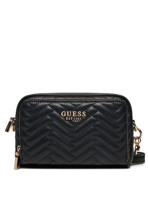 Guess Torebka HWQG95 08140 Czarny. Kolor: czarny. Materiał: skórzane