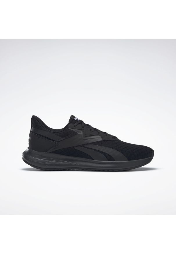 Buty treningowe męskie Reebok Energen Plus 2. Zapięcie: sznurówki. Kolor: czarny, biały, wielokolorowy. Materiał: guma, syntetyk, tkanina, materiał. Szerokość cholewki: normalna. Sport: fitness