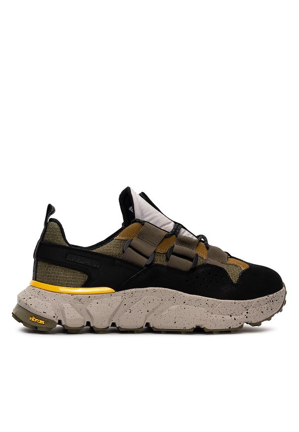 Sneakersy męskie Replay Sunyside Lace-Up (GMS4G.000.C0004T.1935). Okazja: na co dzień. Kolor: czarny
