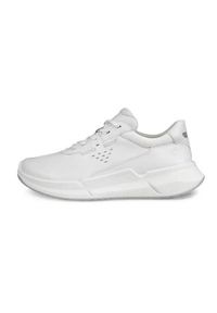 ecco - Buty do chodzenia damskie Ecco Sneaker Biom 2.2 Low Lea. Zapięcie: sznurówki. Kolor: biały. Materiał: skóra, syntetyk, tkanina, materiał. Szerokość cholewki: normalna. Sport: turystyka piesza #2