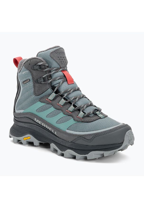 Buty turystyczne damskie Merrell Moab Speed Thermo Mid WP. Kolor: niebieski
