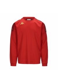 Bluza Kappa Gaverno. Kolor: wielokolorowy, czerwony. Sport: piłka nożna, fitness #1