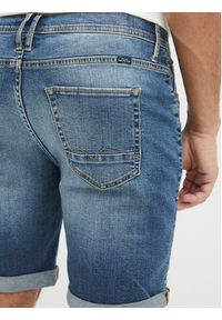 Blend Szorty jeansowe 20713326 Niebieski Slim Fit. Kolor: niebieski. Materiał: bawełna #6
