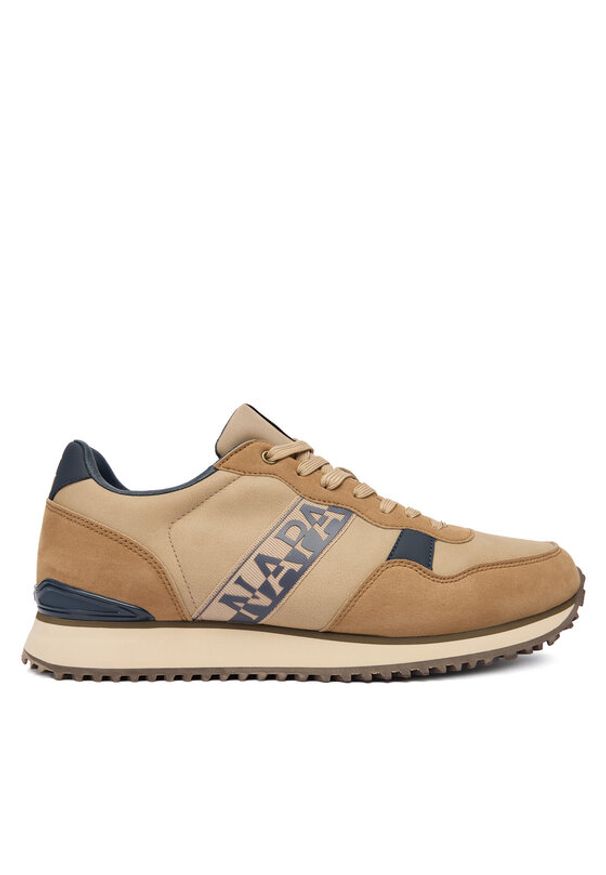 Napapijri Sneakersy Cosmos NP0A88XV Beżowy. Kolor: beżowy. Materiał: materiał