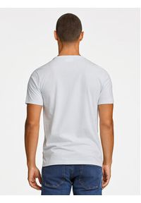 Lindbergh T-Shirt 30-400200 Błękitny Relaxed Fit. Kolor: niebieski. Materiał: bawełna #7