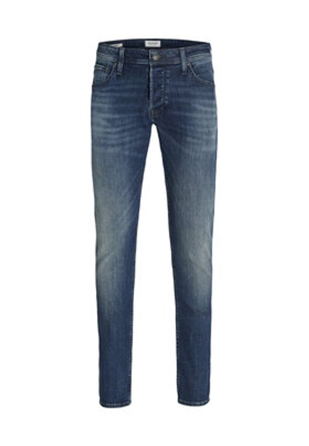 Jack & Jones Jeansy Glenn Original 12278144 Granatowy Slim Fit. Kolor: niebieski