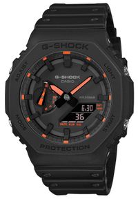 G-Shock - G-SHOCK ZEGAREK Neon Accent Series GA-2100-1A4ER. Rodzaj zegarka: analogowe