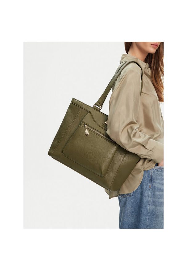 Torebka Beverly Hills Polo Club. Kolor: zielony