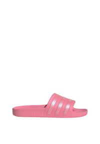 Adidas - Klapki adilette Aqua. Kolor: różowy. Styl: elegancki #1