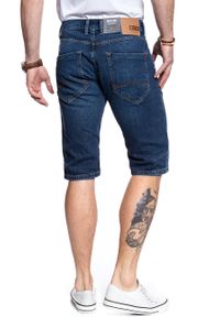 Mustang - SPODENKI MUSTANG Hampton Bermuda 1005418 5000 882. Materiał: jeans