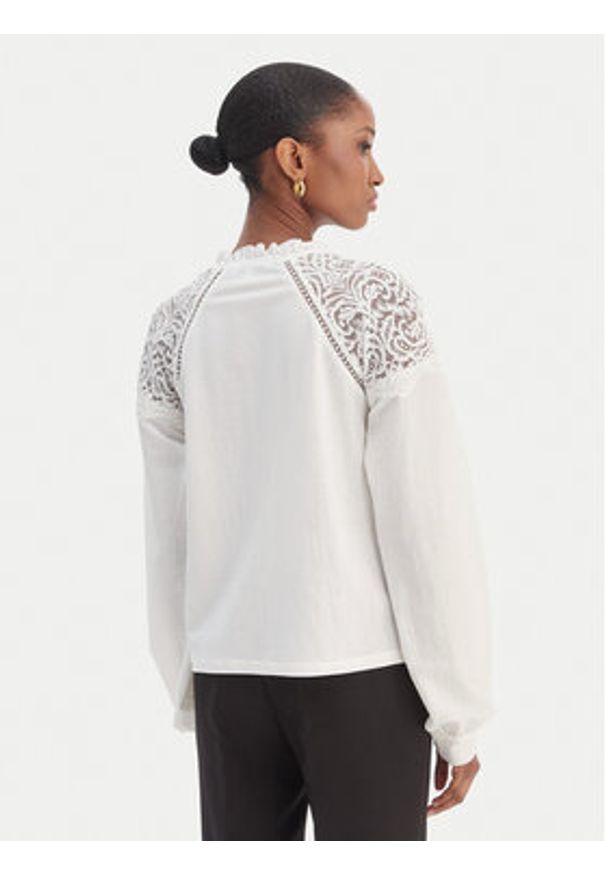 Morgan Koszula 261-TNICOLE Biały Regular Fit. Kolor: biały. Materiał: wiskoza, syntetyk