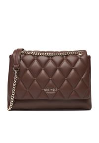 Nine West Torebka CEO-CHARLOTTE-S22560-5 Brązowy. Kolor: brązowy