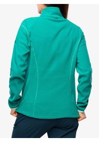 Bluza polarowa damska Vaude Rosemoor Fleece Jacket II. Kolor: zielony. Materiał: polar