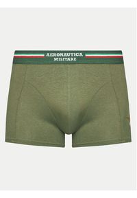 Aeronautica Militare Komplet 2 par bokserek AM1UBX001 Khaki. Kolor: brązowy. Materiał: bawełna #8