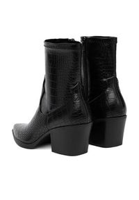 DeeZee Botki BZRB0184-7 Czarny. Kolor: czarny. Materiał: materiał #5