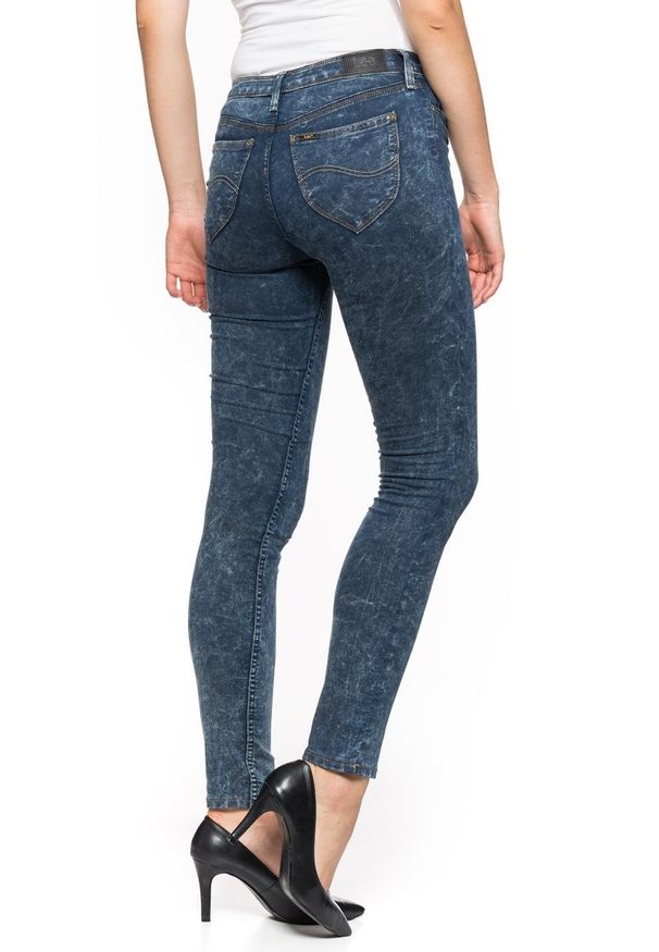 Lee - SPODNIE DAMSKIE LEE TOXEY MARBLE BLUE L527AQAS. Stan: obniżony