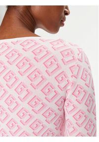 Gaudi Sweter 411BD53024 Różowy Regular Fit. Kolor: różowy. Materiał: wiskoza