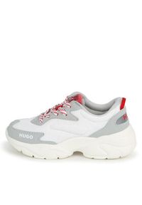 Hugo Sneakersy G00098 S Biały. Kolor: biały. Materiał: materiał, mesh #3