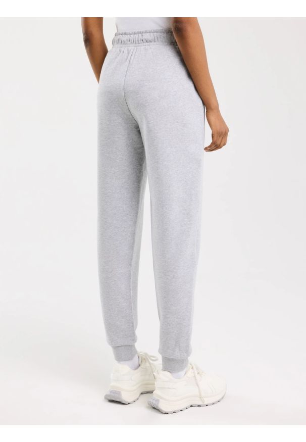Big-Star - Spodnie damskie dresowe szare Kathy 901. Kolor: szary. Materiał: dresówka. Wzór: nadruk