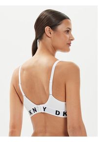 DKNY Biustonosz z fiszbiną DK7511 Biały. Kolor: biały. Materiał: bawełna #5