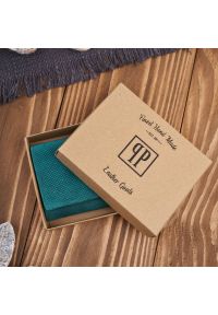 PAOLO PERUZZI - Portfel skórzany vintage Paolo Peruzzi T-112-HGR zielony. Kolor: zielony. Materiał: skóra #1