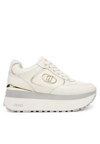 Liu Jo Sneakersy Plus 01 BF5011 P0102 Biały. Kolor: biały. Materiał: skóra