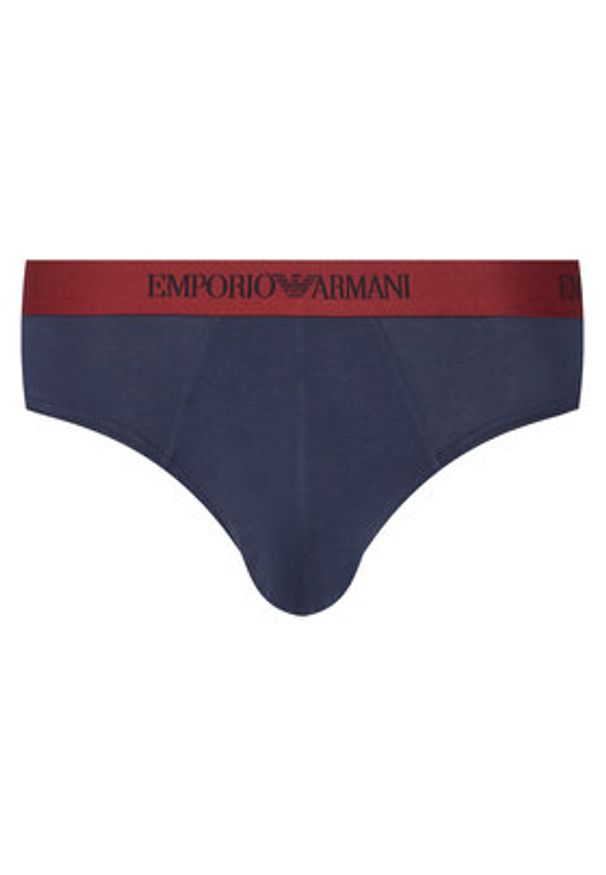 Emporio Armani Underwear Komplet slipów EM000256 AF10800 MB290 Kolorowy. Materiał: bawełna. Wzór: kolorowy