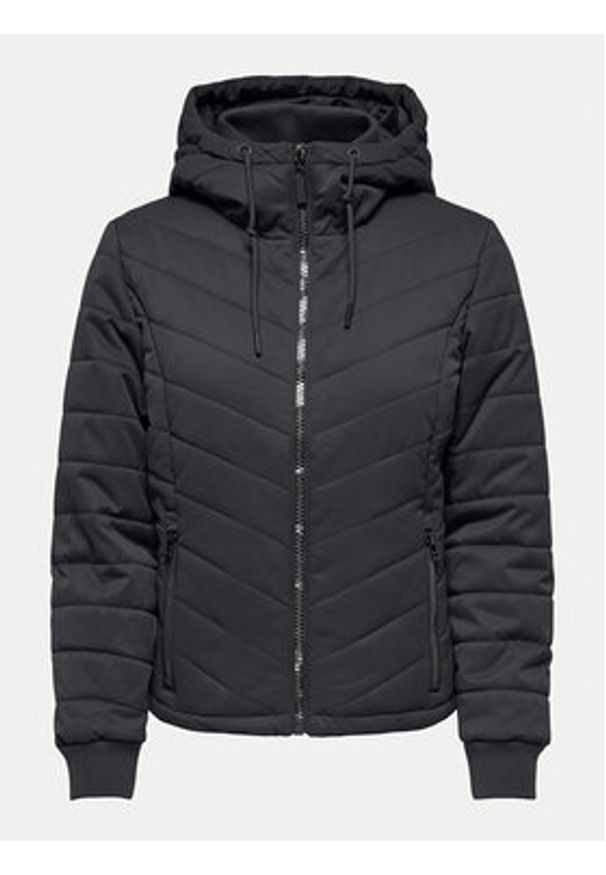 JDY Kurtka puchowa Ebonie 15328268 Czarny Regular Fit. Kolor: czarny. Materiał: syntetyk