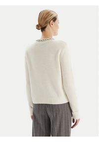 KAOS Kardigan RI1KT018 Écru Regular Fit. Materiał: wełna #3