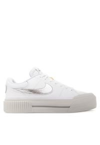 Nike Sneakersy Wmns Court Legacy Lift HQ2307 Biały. Kolor: biały. Materiał: skóra. Model: Nike Court #1
