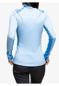 Bluza termoaktywna damska Helly Hansen LIFA Merino Midweight 1/2 Zip. Kolor: niebieski. Sezon: zima. Sport: narciarstwo #2