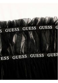 Guess Sukienka elegancka J4RK26 K6YW0 Czarny Regular Fit. Kolor: czarny. Materiał: bawełna. Styl: elegancki