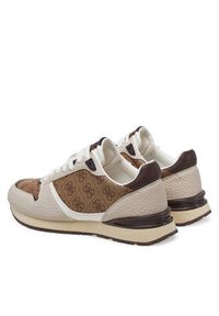 Guess Sneakersy FMJISL PEL12 Beżowy. Kolor: beżowy. Materiał: skóra #5
