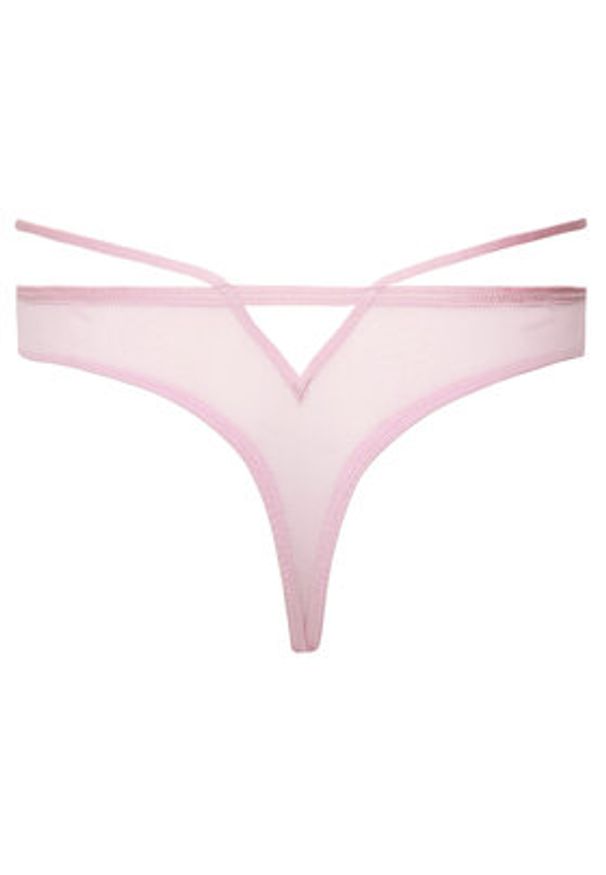 Hunkemöller Stringi Lillia 204602 Fioletowy. Kolor: fioletowy. Materiał: syntetyk