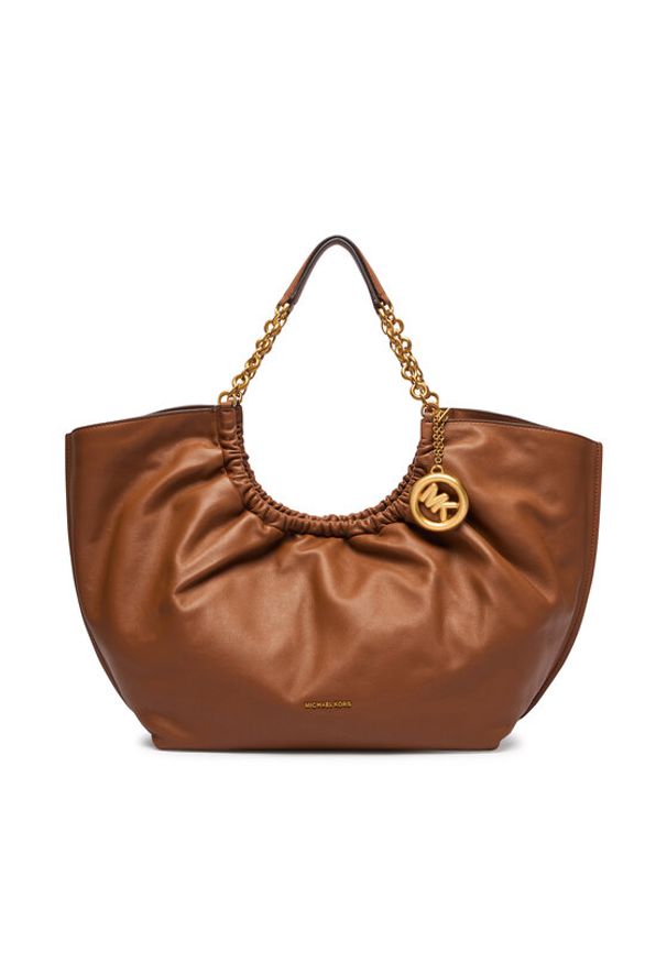 MICHAEL Michael Kors Torebka 30T6A50T9L Brązowy. Kolor: brązowy. Materiał: skórzane