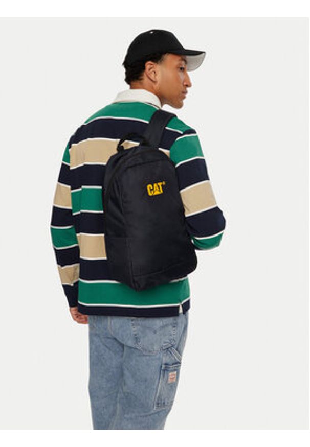 CAT Footwear Plecak V-Power 84525-453 Granatowy. Kolor: niebieski. Materiał: materiał