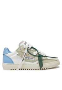 OFF-WHITE - Off-White Sneakersy OWIA270F23FAB0010140 Écru. Materiał: materiał