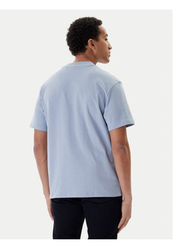 Hugo - HUGO T-Shirt Dapolino 50488330 Fioletowy Relaxed Fit. Kolor: fioletowy. Materiał: bawełna