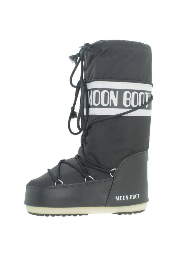 Buty Moon Boot Model Icon Nylon Kolor Czarny. Kolor: czarny. Materiał: nylon. Sezon: zima. Styl: sportowy