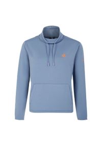 DARE 2B - Polarowy Top Damski Lexan. Kolor: niebieski. Materiał: polar. Sport: turystyka piesza