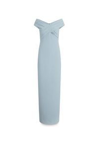 Lauren Ralph Lauren - LAUREN RALPH LAUREN Sukienka wieczorowa 253936391008 Błękitny Slim Fit. Kolor: niebieski. Materiał: syntetyk. Styl: wizytowy #4