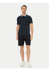 Emporio Armani Polo EM000571 AF20432 UB102 Granatowy Regular Fit. Typ kołnierza: polo. Kolor: niebieski. Materiał: bawełna #3