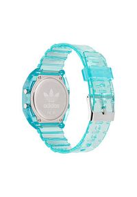 adidas Originals Zegarek Digital Two Crystal AOST24065 Niebieski. Kolor: niebieski