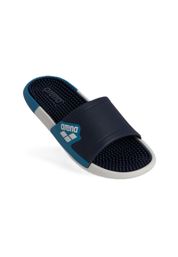 Klapki basenowe sportowe na basen plażę trening unisex Arena Marco. Okazja: na plażę. Kolor: czarny, niebieski, wielokolorowy, biały. Styl: sportowy