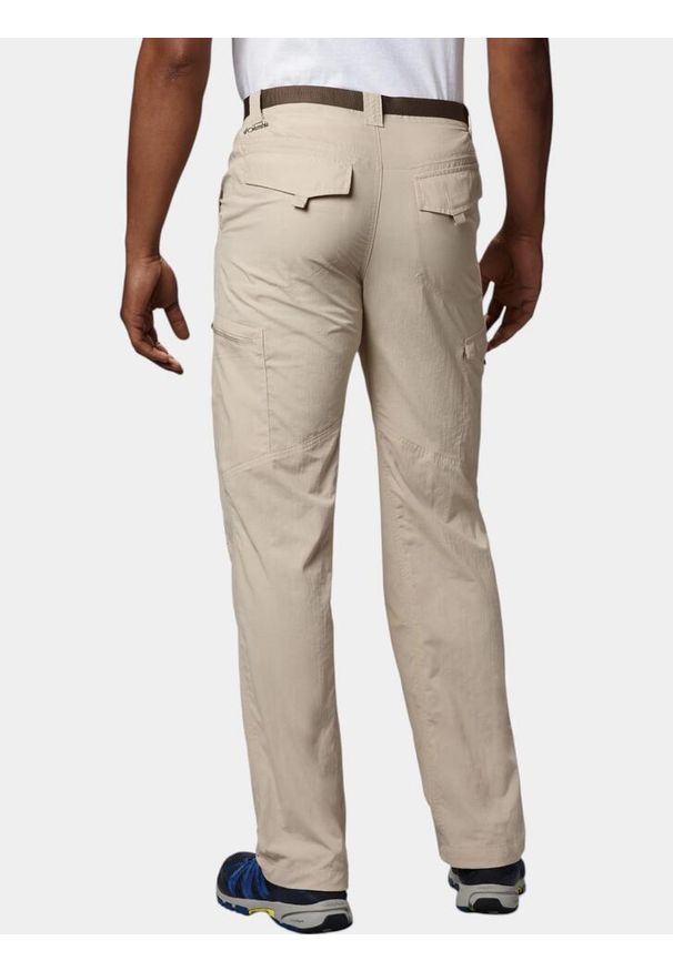 columbia - Męskie spodnie turystyczne Columbia Silver Ridge Cargo. Kolor: brązowy, wielokolorowy, beżowy. Materiał: nylon. Sezon: zima. Sport: narciarstwo
