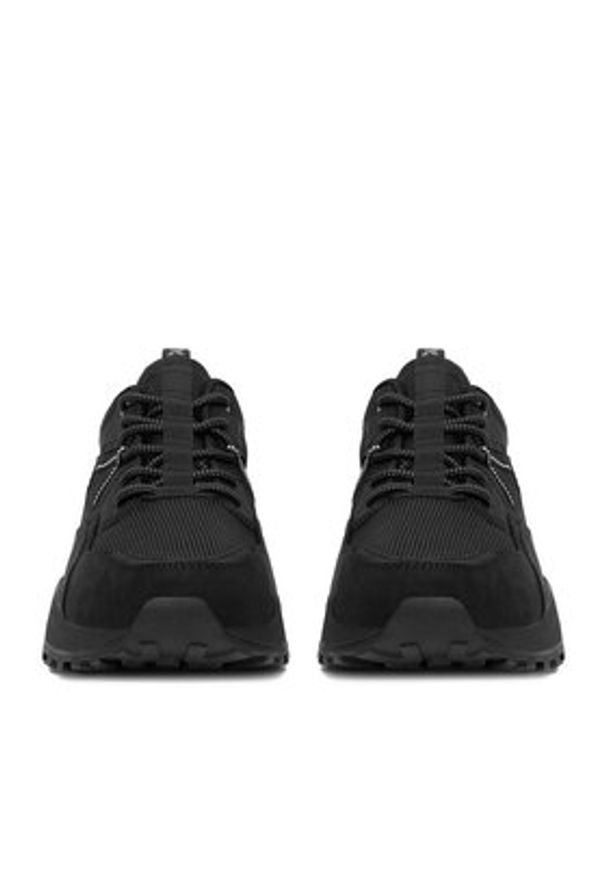 Rieker Sneakersy U1301-01 Czarny. Kolor: czarny. Materiał: materiał