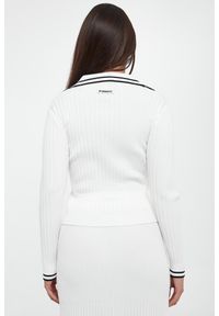 Pinko - Sweter damski prązowany Linosa PINKO #4