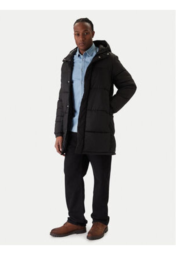 Jack & Jones Kurtka zimowa Union 12283155 Czarny Regular Fit. Kolor: czarny. Materiał: syntetyk. Sezon: zima